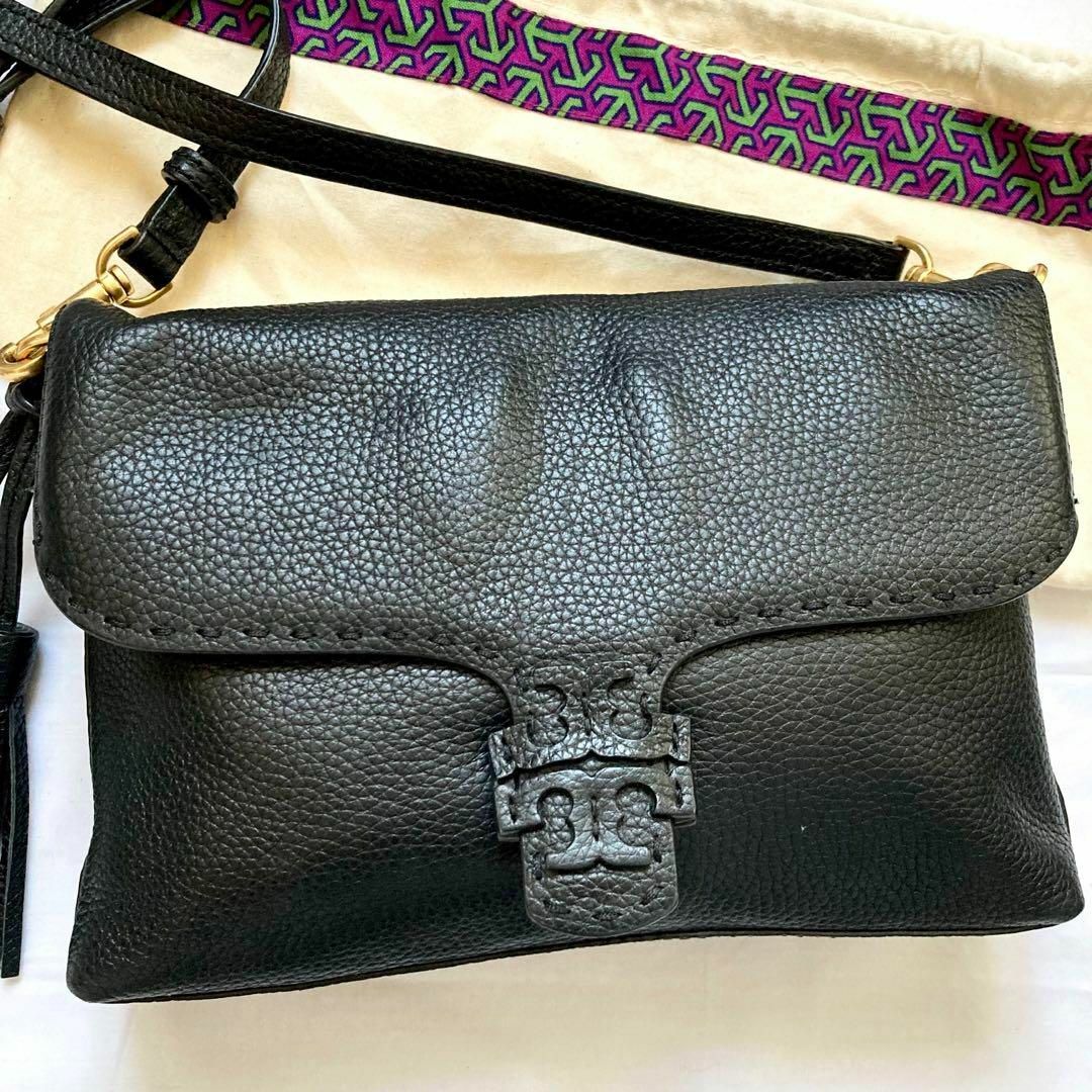 Tory Burch - ✨極美品✨ トリーバーチ ショルダーバッグ 黒 本革