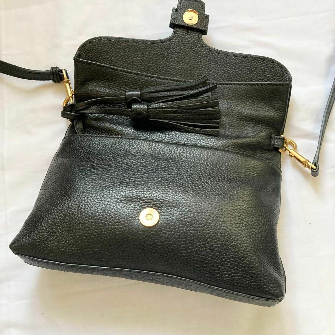 Tory Burch - ✨極美品✨ トリーバーチ ショルダーバッグ 黒 本革