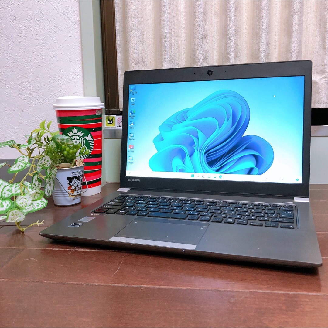 東芝 - 綺麗、スリム、軽量、コアi5、メモリ8G、Win11 高速SSD256G
