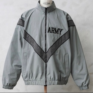 実物 デッドストック 米軍 U.S.ARMY IPFU フィットネスジャケット☆(ミリタリージャケット)