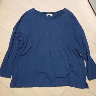 サマンサモスモス(SM2)の未使用*サマンサモスモス　ネイビーのロンT(Tシャツ(長袖/七分))