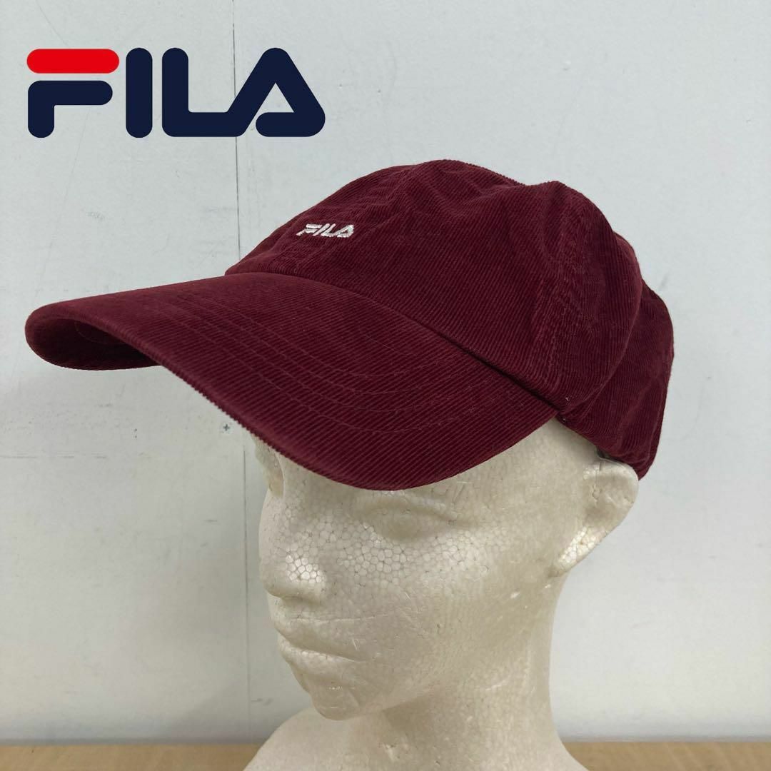 FILA(フィラ)のFILA コーデュロイキャップ メンズの帽子(キャップ)の商品写真