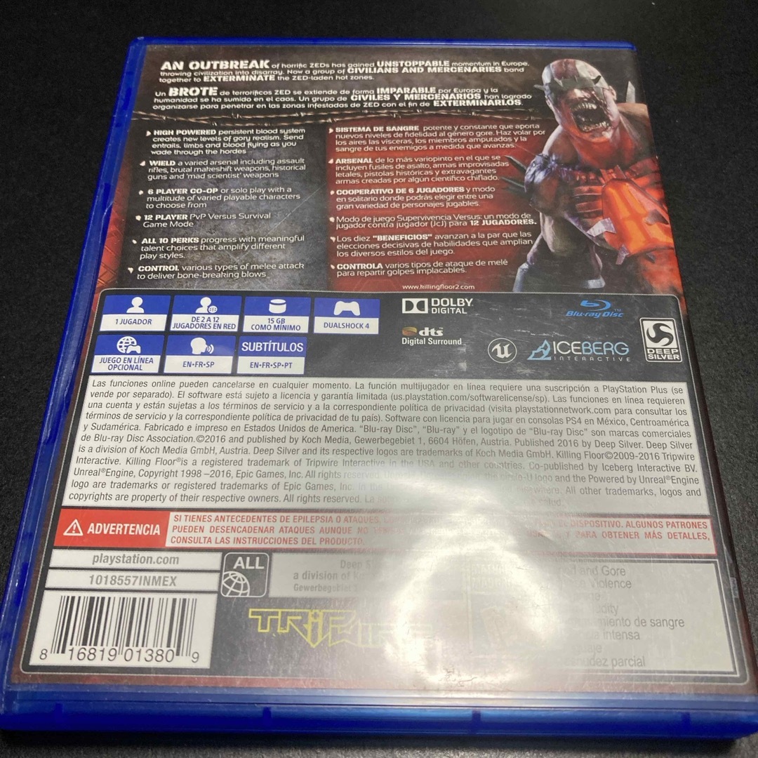 PlayStation4 - ps4 KILLNG FLOOR2 北米版の通販 by オムチコ's shop