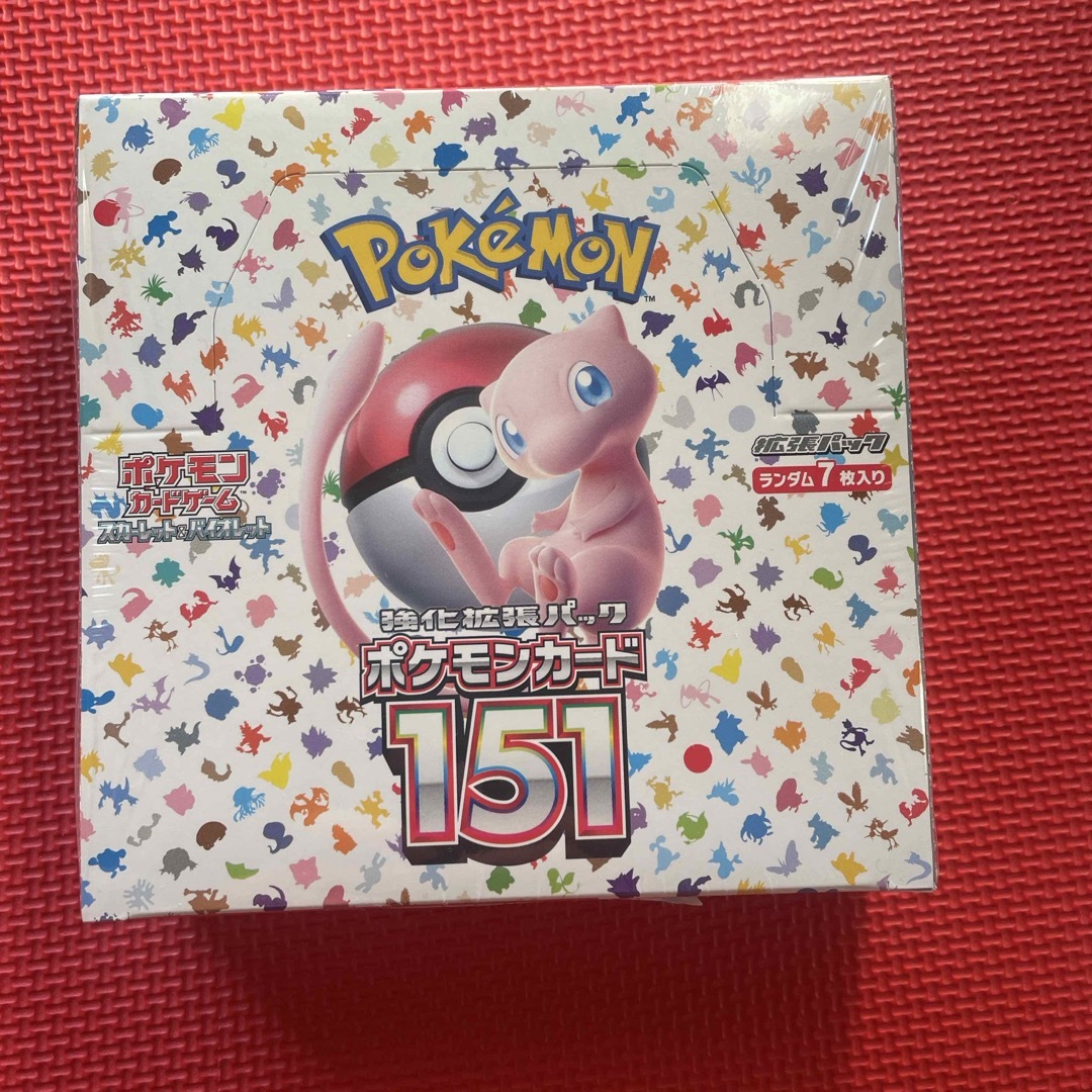 ポケモンカード151新品　ポケモンカード 151 box 　シュリンク付き