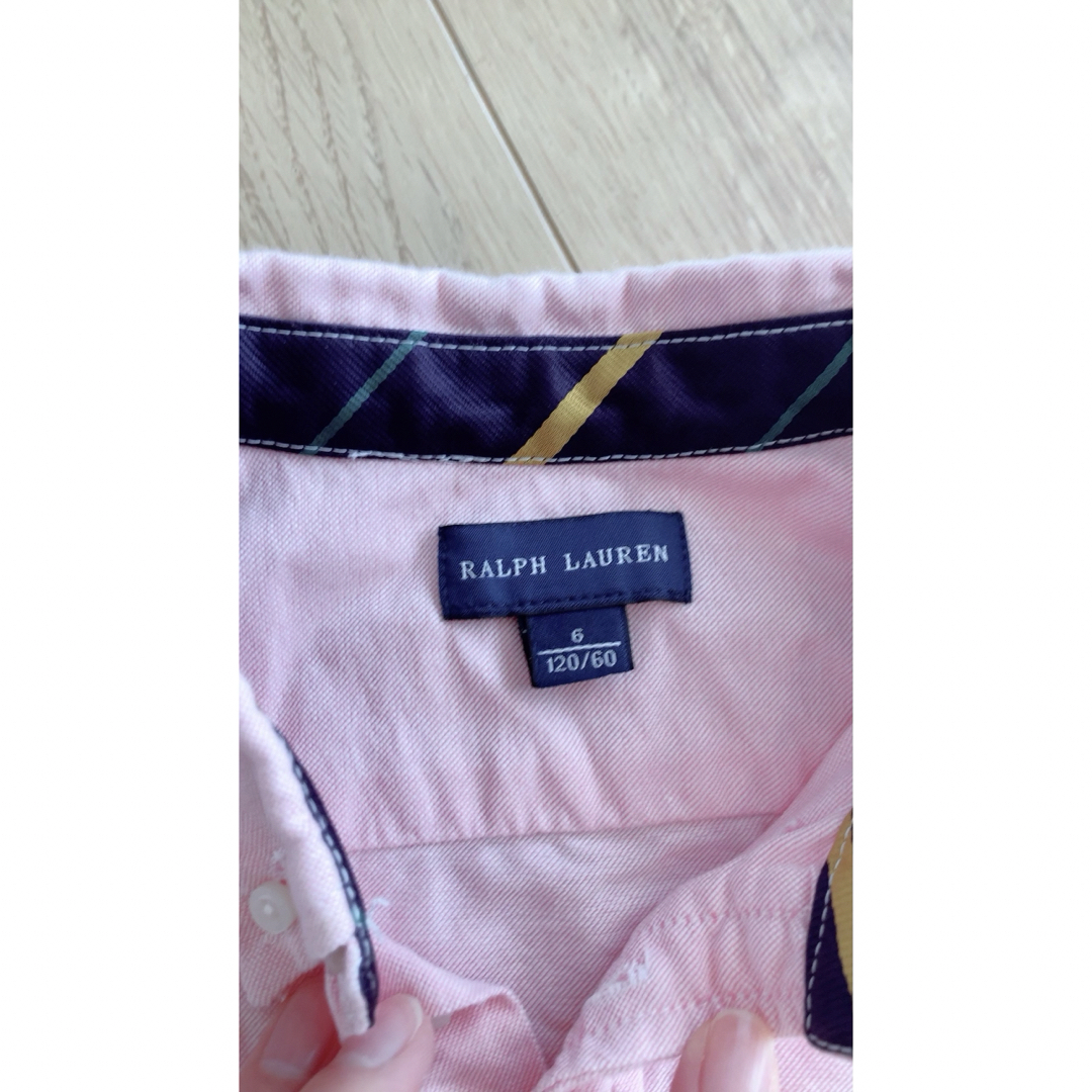 Ralph Lauren(ラルフローレン)のラルフローレン　シャツ キッズ/ベビー/マタニティのキッズ服女の子用(90cm~)(ブラウス)の商品写真