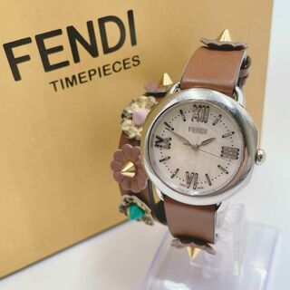 フェンディ(FENDI)の✨希少✨FENDI セレリア 腕時計 クォーツ 80200M レザー 付属品あり(腕時計)