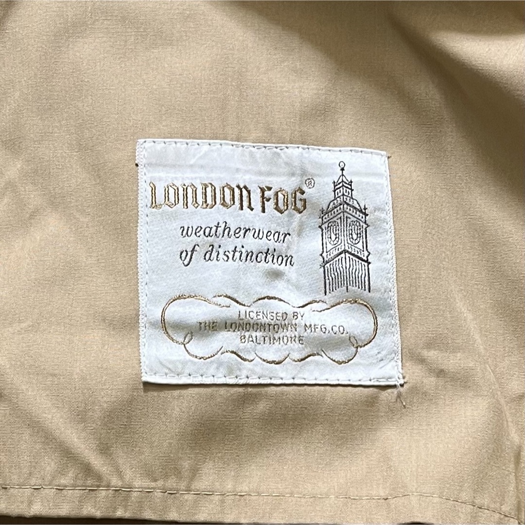 LONDONFOG(ロンドンフォグ)のLondonFog(USA)ビンテージステンカラーコート メンズのジャケット/アウター(ステンカラーコート)の商品写真