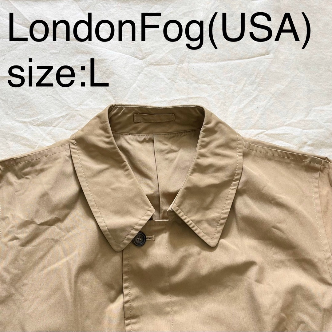 LONDONFOG(ロンドンフォグ)のLondonFog(USA)ビンテージステンカラーコート メンズのジャケット/アウター(ステンカラーコート)の商品写真