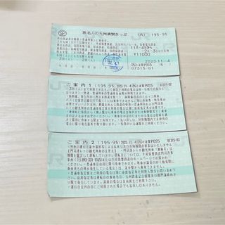旅名人の九州満喫きっぷ(鉄道乗車券)