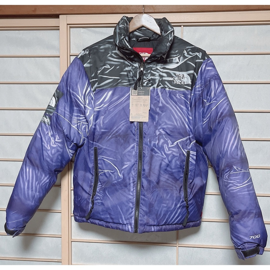 Supreme(シュプリーム)のsupreme north face ヌプシ パープル 2023 メンズのジャケット/アウター(ダウンジャケット)の商品写真