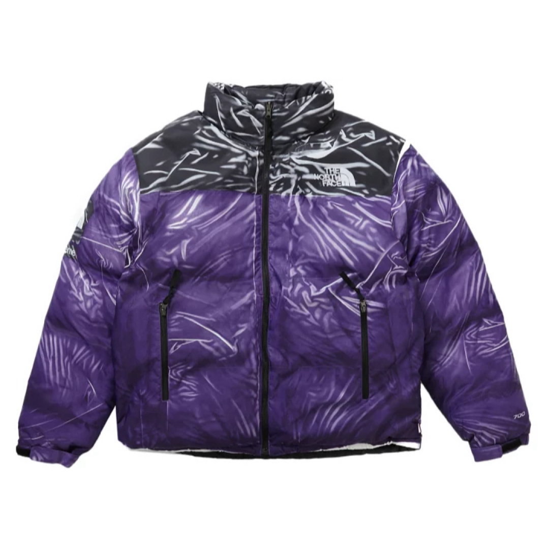 Supreme(シュプリーム)のsupreme north face ヌプシ パープル 2023 メンズのジャケット/アウター(ダウンジャケット)の商品写真