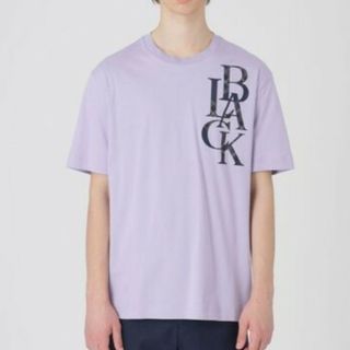 ブラックレーベルクレストブリッジ(BLACK LABEL CRESTBRIDGE)の【新品】ブラックレーベルクレストブリッジ　Tシャツ　紫　LL　バーバリー　128(Tシャツ/カットソー(半袖/袖なし))