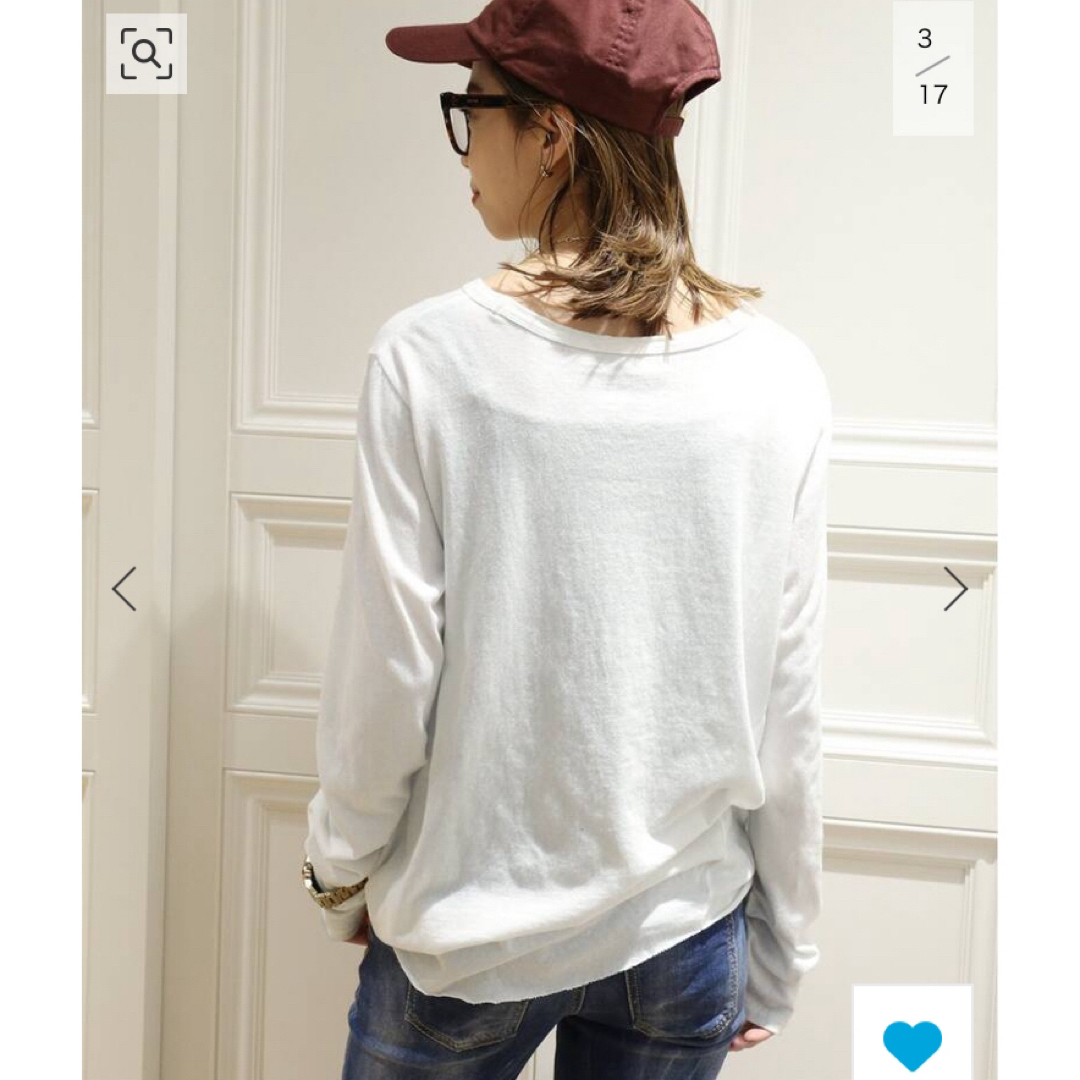 L'Appartement DEUXIEME CLASSE(アパルトモンドゥーズィエムクラス)のMUSE de Deuxieme Classe/Layering T/美品 レディースのトップス(カットソー(長袖/七分))の商品写真