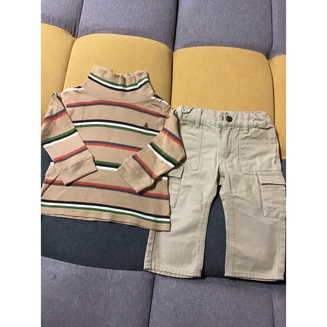 babyGAP(ベビーギャップ)のビッツFOKIDSムージョンGAPなど☆80☆アウターロンTパンツなどセット キッズ/ベビー/マタニティのベビー服(~85cm)(シャツ/カットソー)の商品写真