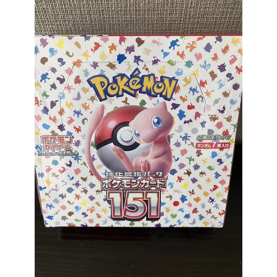 ポケモンカード 151 シュリンク付きBOX 3BOX - トレーディングカード