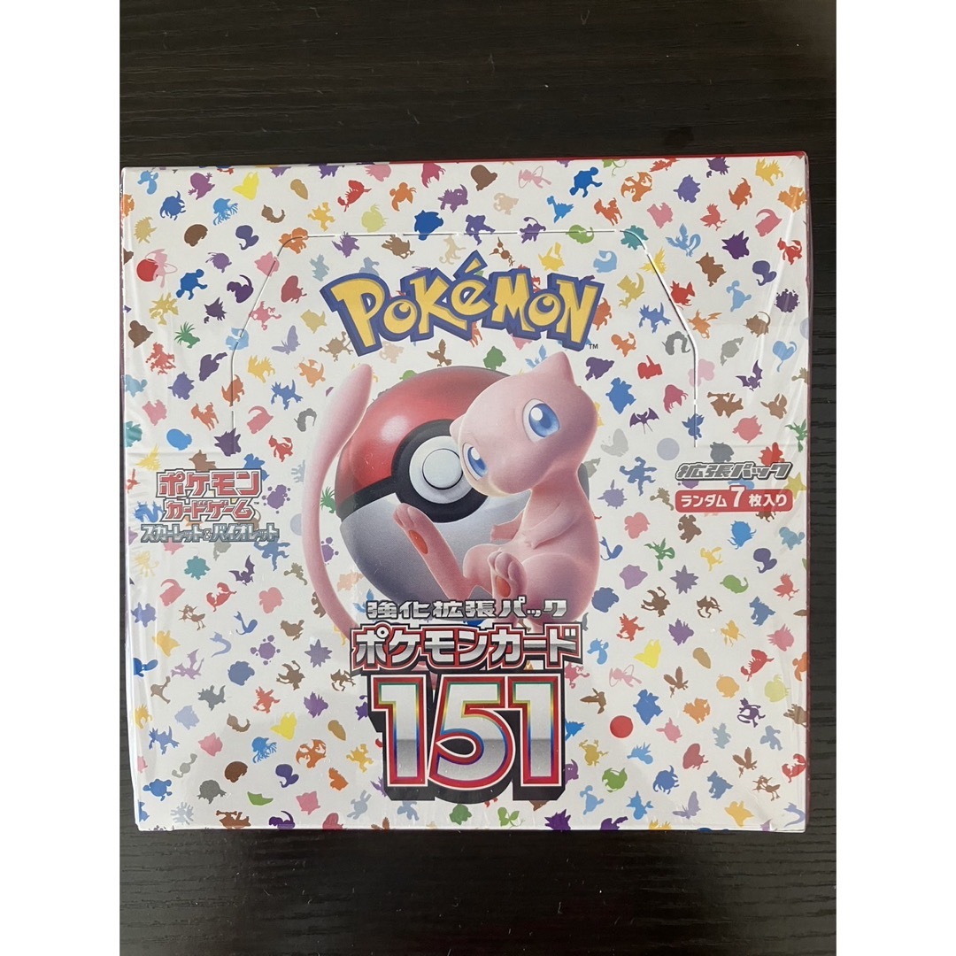 新品未開封 ポケモンカード151  1BOX シュリンクなし