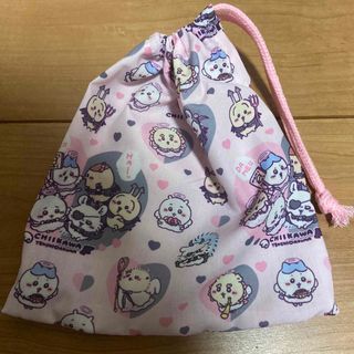 865 ちいかわ　巾着袋　コップ袋　ハンドメイド(外出用品)