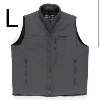 WACKO MARIA - wacko mariaワコマリアnylon padding vest L 舐達麻