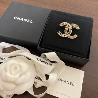 シャネル(CHANEL)のシャネル CCマーク ブローチ(ブローチ/コサージュ)