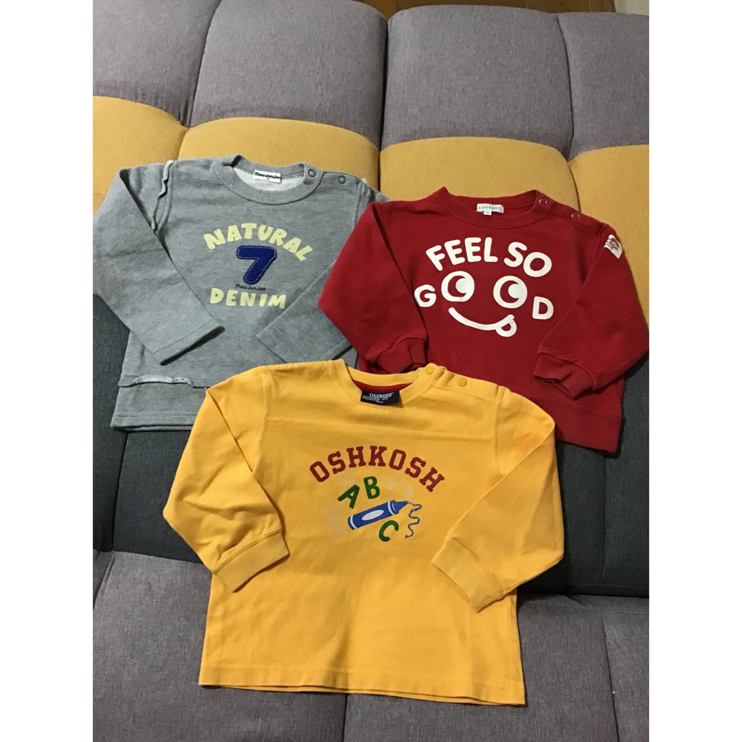 babyGAP(ベビーギャップ)のbabyGAPFOダディムージョンなど☆9095センチ☆セット　まとめ売り キッズ/ベビー/マタニティのキッズ服男の子用(90cm~)(Tシャツ/カットソー)の商品写真