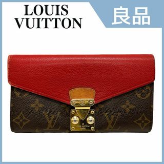 ヴィトン(LOUIS VUITTON) モノグラム 財布(レディース)（レッド/赤色系