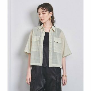 ユナイテッドアローズ(UNITED ARROWS)の【LIME】シアー チェック ショート シャツ(シャツ/ブラウス(長袖/七分))