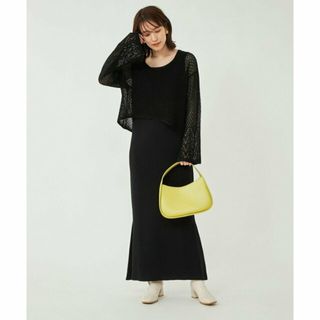 ユナイテッドアローズグリーンレーベルリラクシング(UNITED ARROWS green label relaxing)の【BLACK】<CO PROJECT>レディ セット ワンピース(ロングワンピース/マキシワンピース)