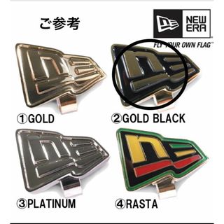 ニューエラー(NEW ERA)の✨販売終了品・ゴールドブラック✨NEW ERA CAPBITE アクセサリ(その他)