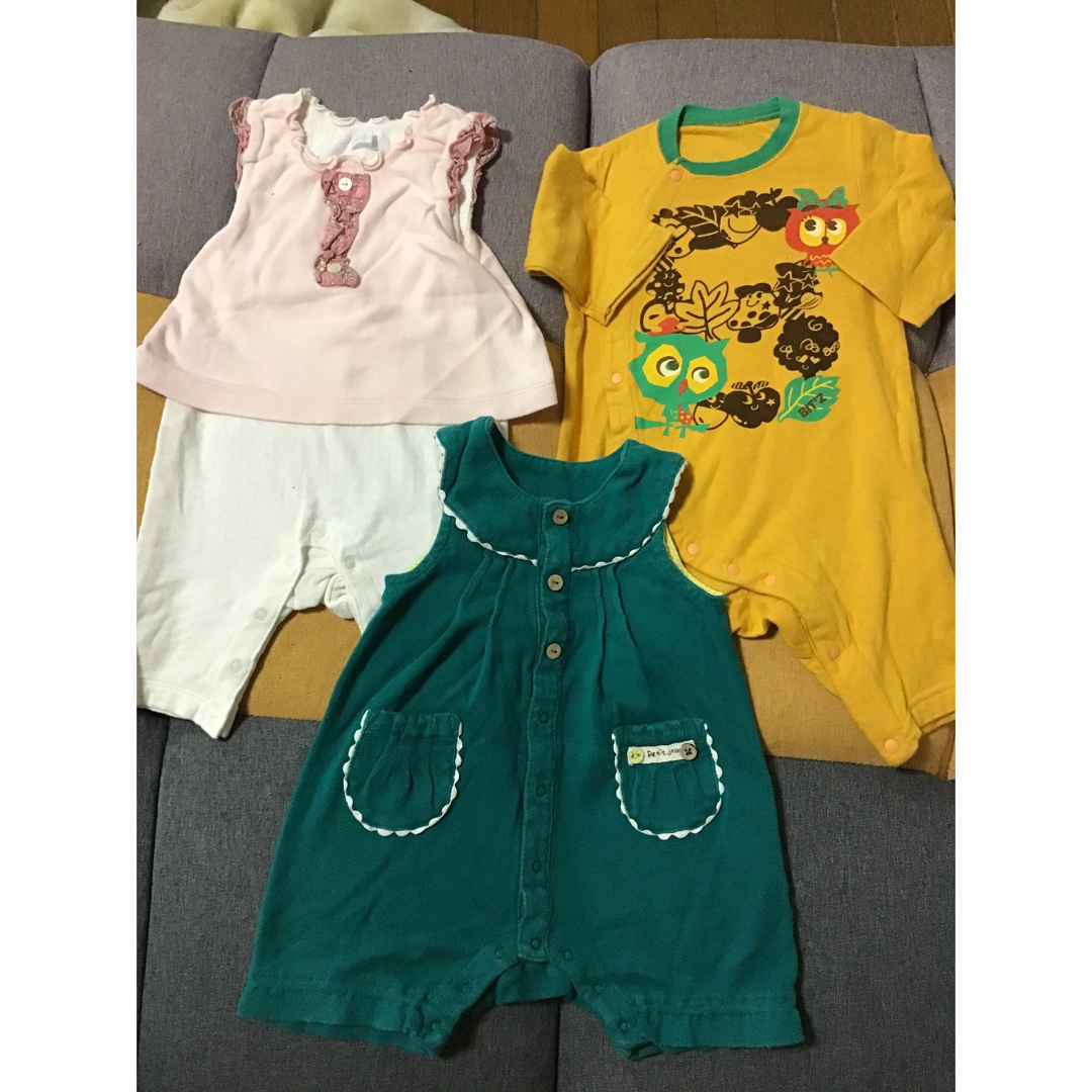 babyGAP(ベビーギャップ)のラルフGAPKPベベビッツプチジャムムージョン☆6070センチ☆セットまとめ売り キッズ/ベビー/マタニティのベビー服(~85cm)(ロンパース)の商品写真