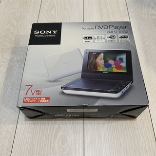 ソニー(SONY)の【新品未使用】SONY ポータブル DVD プレーヤー DVP-DX780  (DVDプレーヤー)
