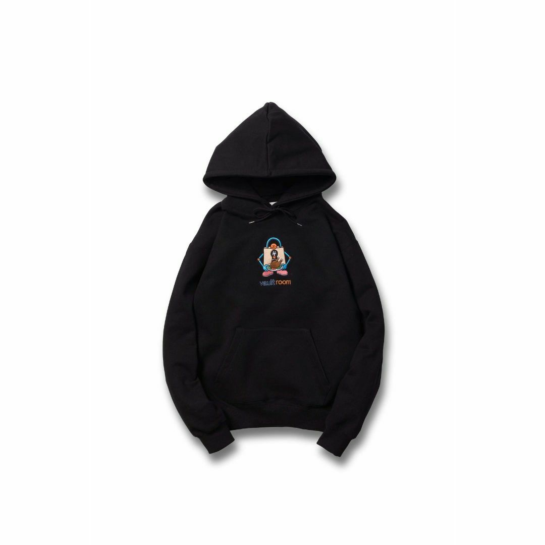 CHICKEN HOODIE / BLK　vaultroom　ボルトルーム　XL メンズのトップス(パーカー)の商品写真