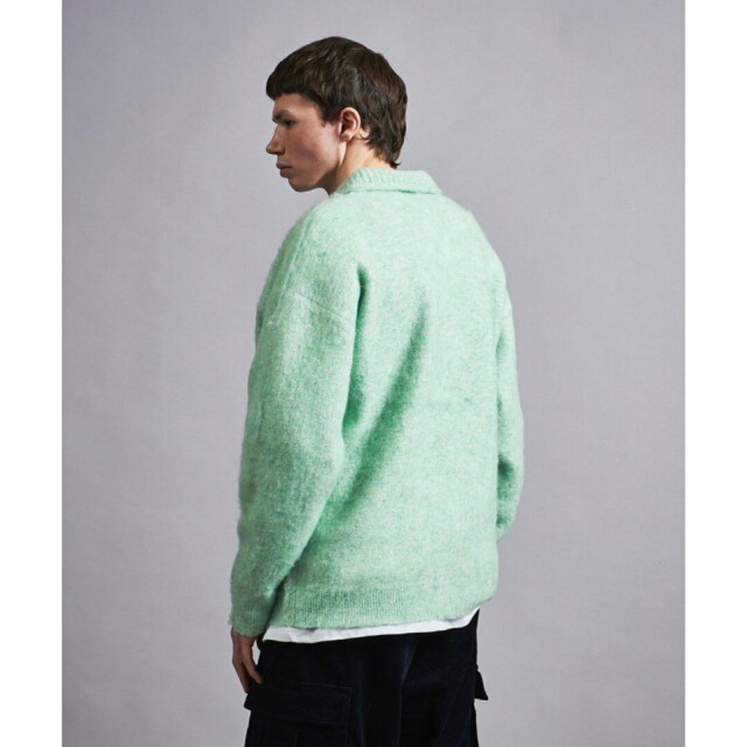 BEAUTY&YOUTH UNITED ARROWS(ビューティアンドユースユナイテッドアローズ)の【LIME】<monkey time> BRSHD MHR PL CARDIGAN/カーディガン メンズのトップス(カーディガン)の商品写真