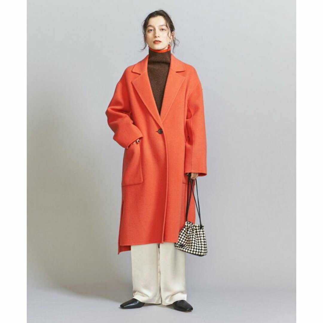 BEAUTY&YOUTH UNITED ARROWS - 【ORANGE】テーラード リバーコートの