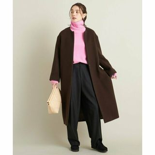 ビューティアンドユースユナイテッドアローズ(BEAUTY&YOUTH UNITED ARROWS)の【DK.BROWN】MANTECO ノーカラーベルト ロングコート 2(その他)