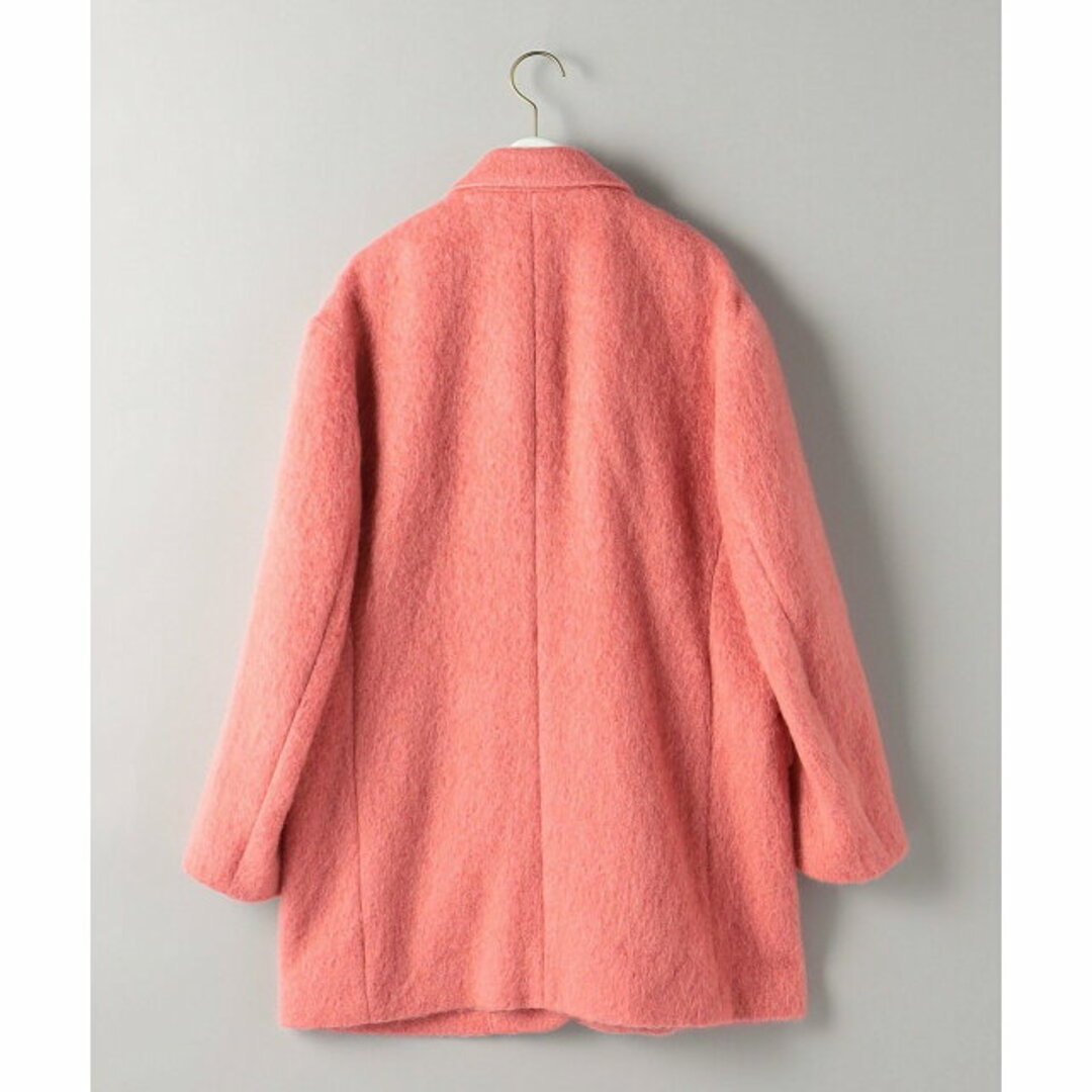 BEAUTY&YOUTH UNITED ARROWS(ビューティアンドユースユナイテッドアローズ)の【PINK】ウール*モヘヤブレンド シャギー ビッグ ジャケット レディースのジャケット/アウター(テーラードジャケット)の商品写真