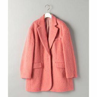 ビューティアンドユースユナイテッドアローズ(BEAUTY&YOUTH UNITED ARROWS)の【PINK】ウール*モヘヤブレンド シャギー ビッグ ジャケット(テーラードジャケット)