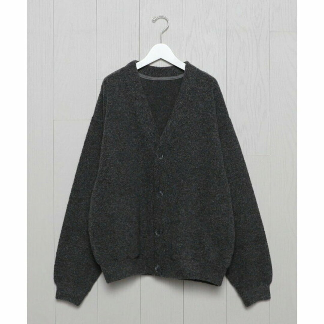 BEAUTY&YOUTH UNITED ARROWS(ビューティアンドユースユナイテッドアローズ)の【DK.GRAY】<Koti Beauty &Youth>WOOL MIX PILE CARDIGAN/カーディガン メンズのジャケット/アウター(ブルゾン)の商品写真