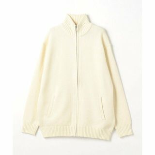 アデイインザライフ(a day in the life)の【OFF WHITE】レイズドネック フルジップ カーディガン<A DAY IN THE LIFE>(カーディガン)