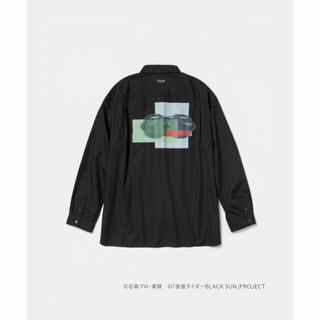 ユナイテッドアローズ(UNITED ARROWS)の【BLACK】BLACK SUN ECLIPSE シャツ(仮面ライダーSHADOWMOON 変身ベルト)(その他)