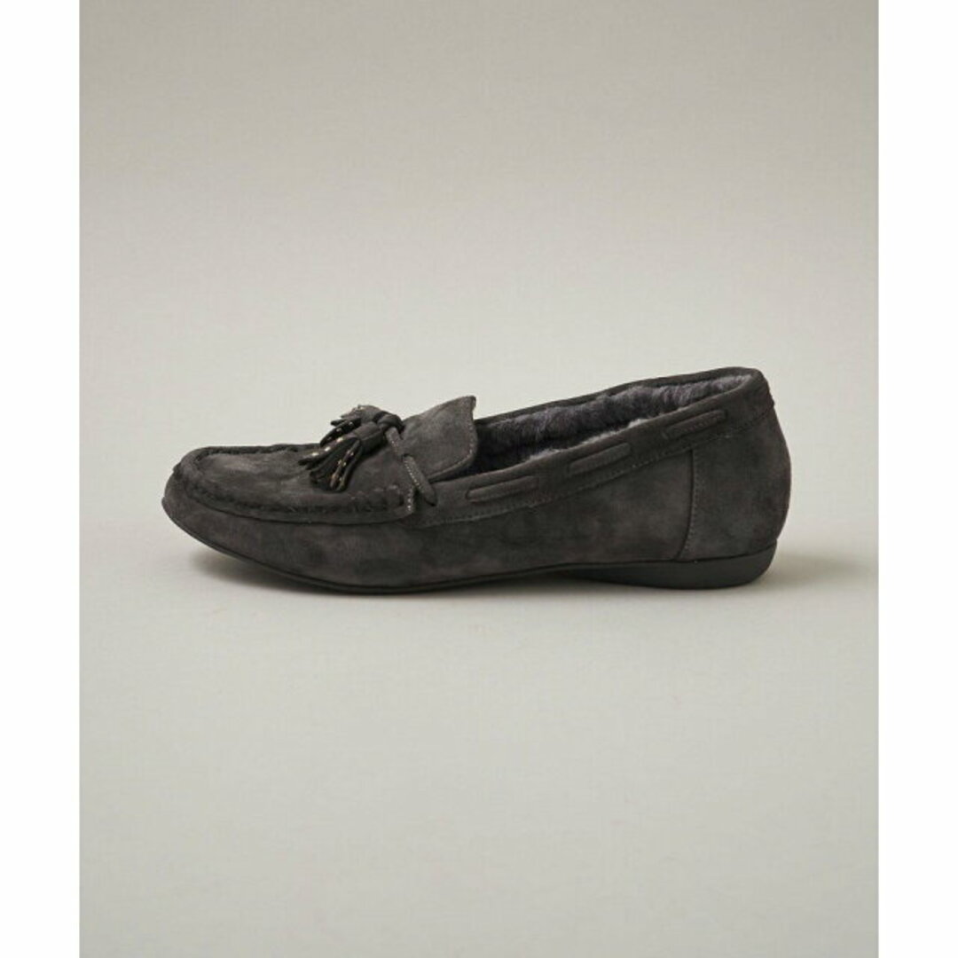 Odette e Odile(オデットエオディール)の【DK.GRAY】スタッズタッセルモカ フラット15↑ レディースの靴/シューズ(ハイヒール/パンプス)の商品写真