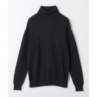 アデイインザライフ(a day in the life)の【BLACK】コットンカシミヤ タートルネックニット -ハンドウォッシャブル-<A DAY IN THE LIFE>(ニット/セーター)