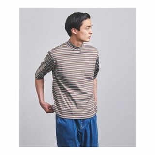 ユナイテッドアローズ(UNITED ARROWS)の【MD.BROWN】<UNITED ARROWS> マルチボーダー ハイネック Tシャツ(その他)