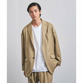 ユナイテッドアローズ(UNITED ARROWS)の【BEIGE】ギャバジン ドロップショルダー 2Bシングル ジャケット(テーラードジャケット)