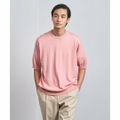 【PINK】カシミヤ ハイゲージ ニット Tシャツ