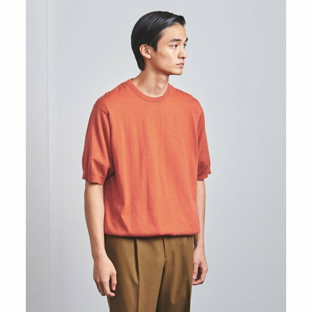 UNITED ARROWS(ユナイテッドアローズ)の【ORANGE】カシミヤ ハイゲージ ニット Tシャツ その他のその他(その他)の商品写真