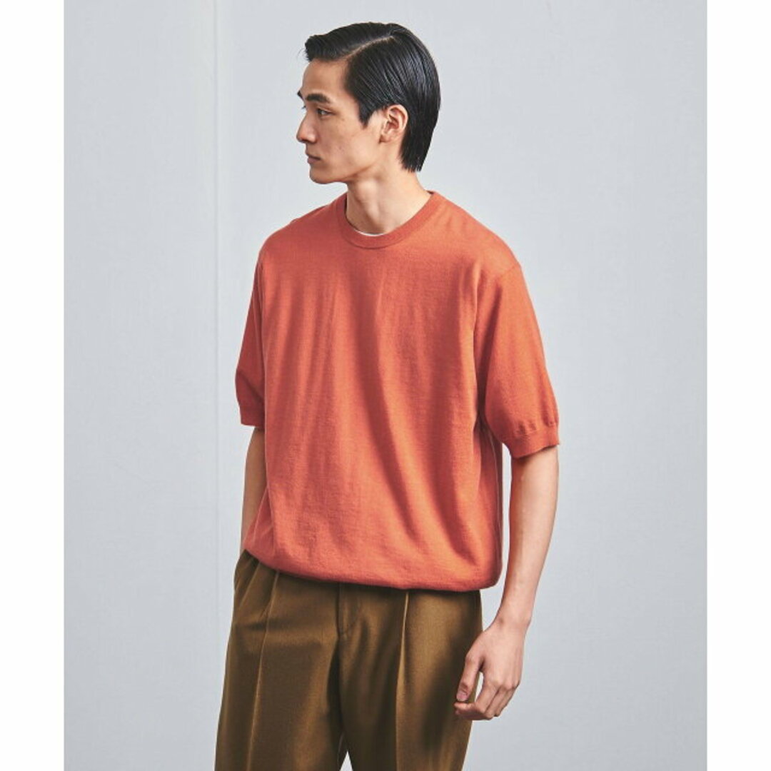 UNITED ARROWS(ユナイテッドアローズ)の【ORANGE】カシミヤ ハイゲージ ニット Tシャツ その他のその他(その他)の商品写真