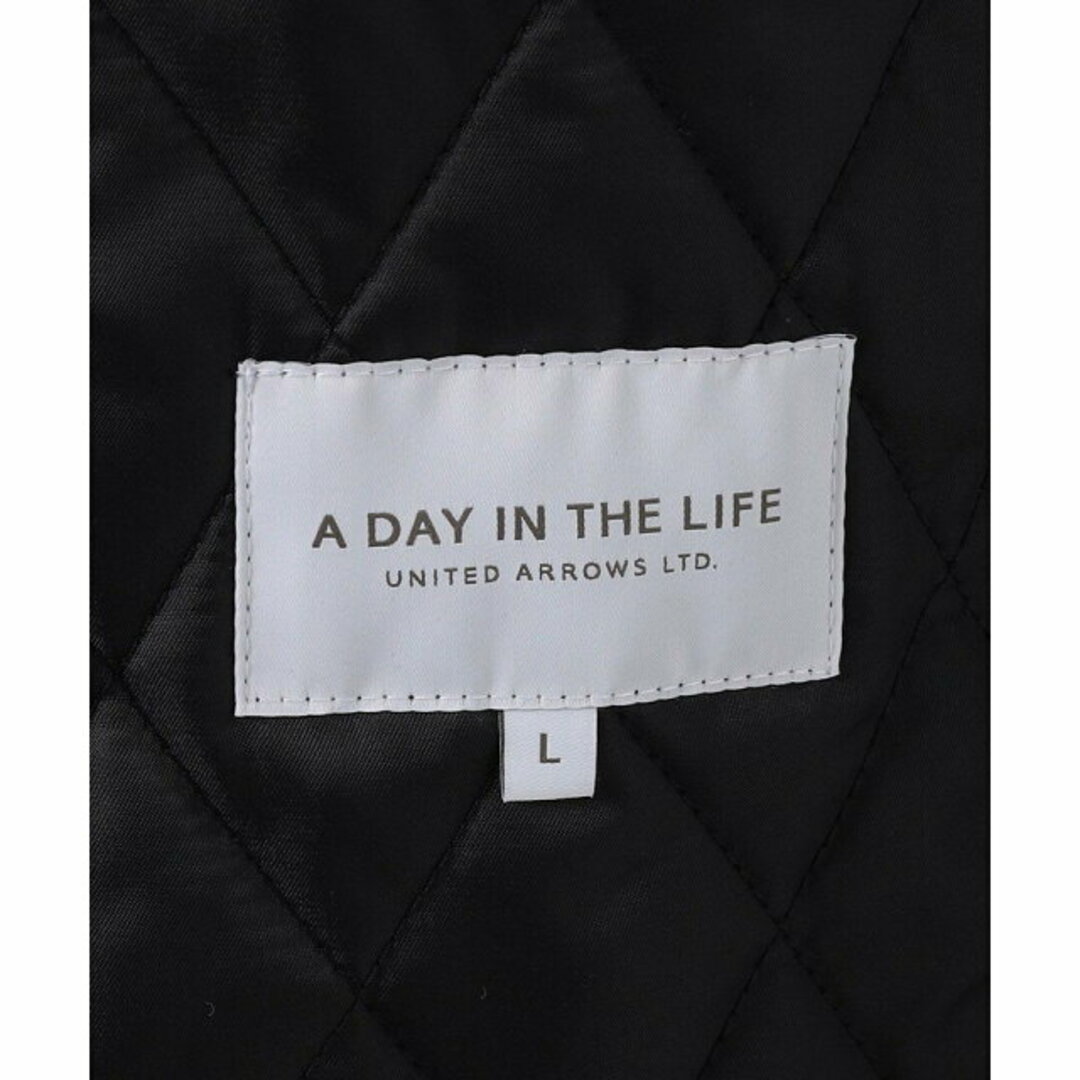 a day in the life(アデイインザライフ)の【NAVY】【S】ウールライク キルティング フードコート-はっ水-<A DAY IN THE LIFE> メンズのジャケット/アウター(その他)の商品写真