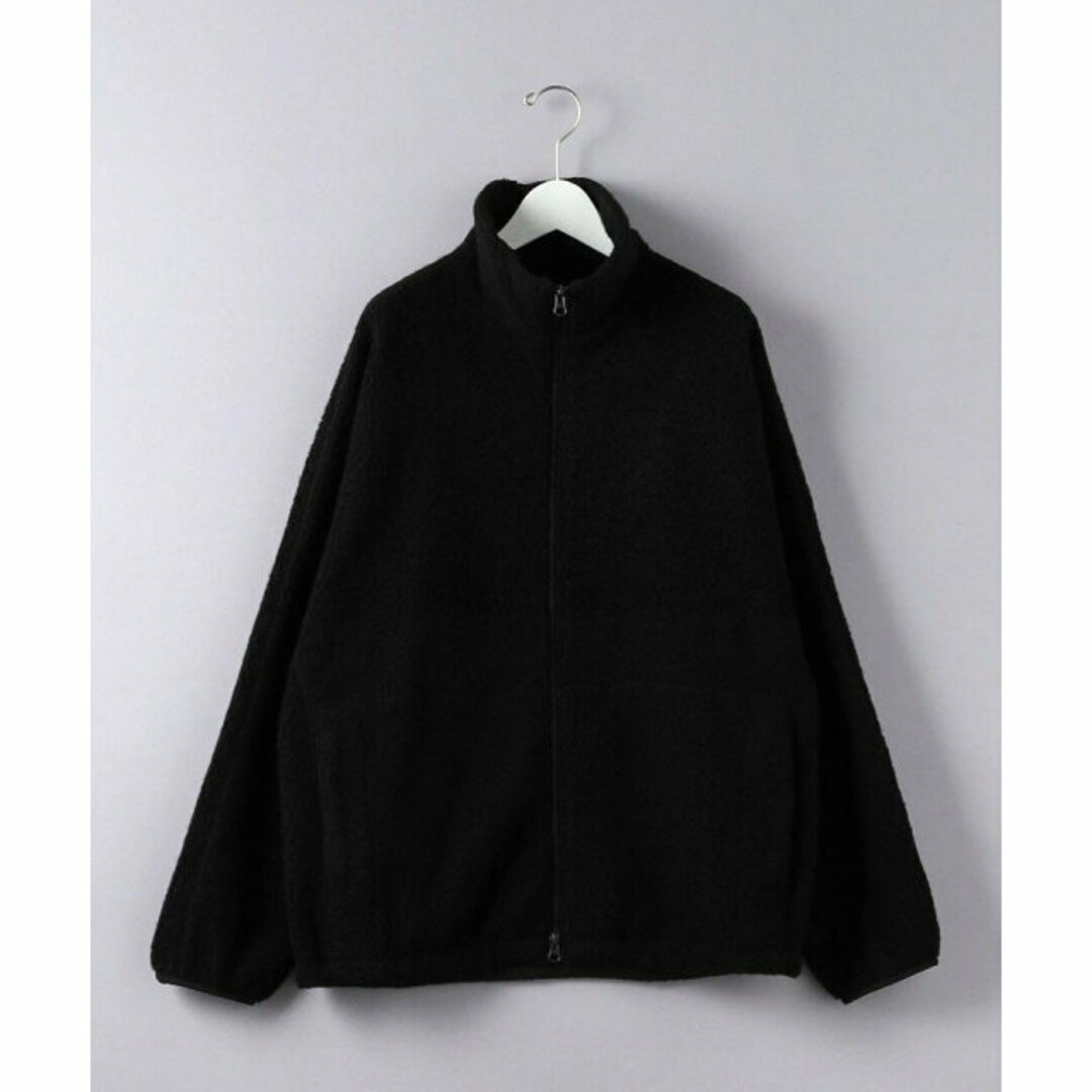 UNITED ARROWS(ユナイテッドアローズ)の【BLACK】ボアパイル ジップブルゾン メンズのジャケット/アウター(その他)の商品写真