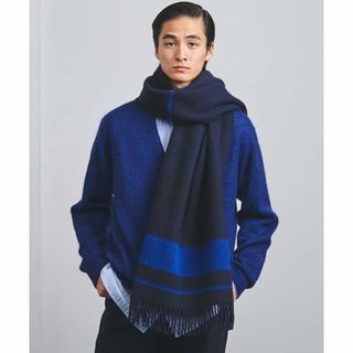 UNITED ARROWS - 【NAVY】【別注】<JOHNSTONS> ホースブランケット マフラー