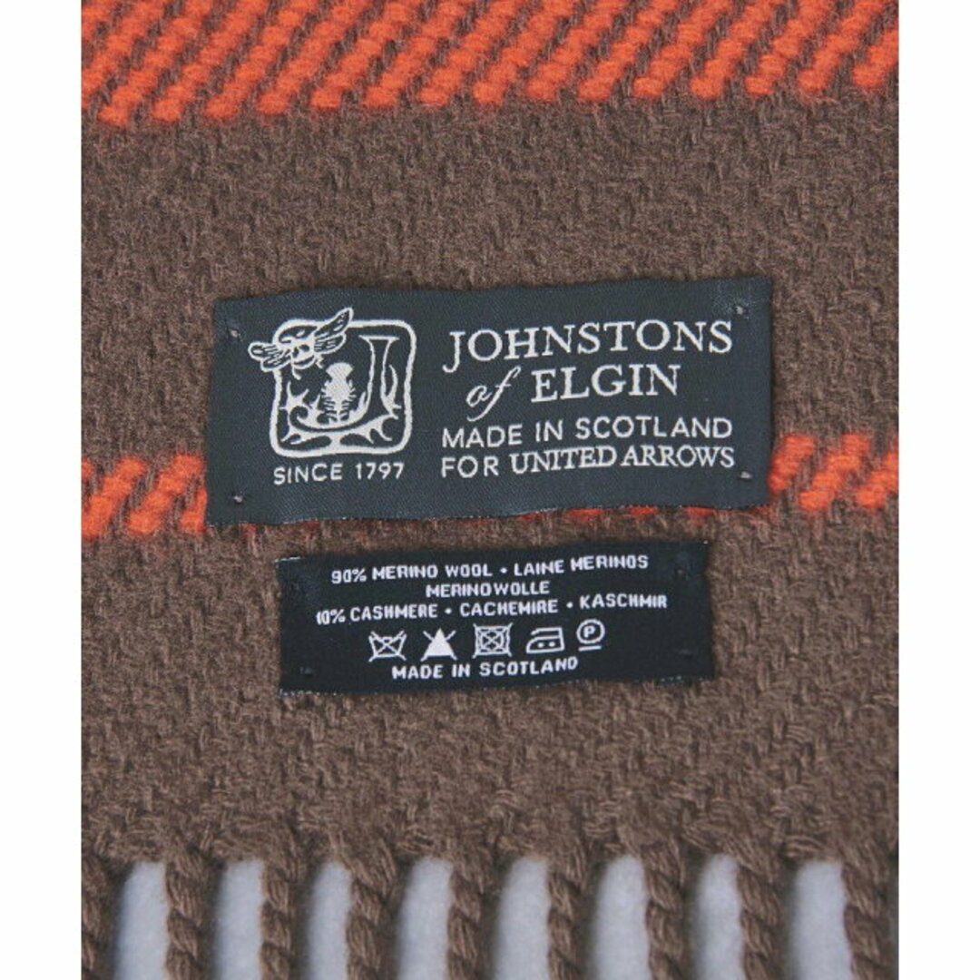 UNITED ARROWS(ユナイテッドアローズ)の【MD.BROWN】【FREE】【別注】<JOHNSTONS> ホースブランケット マフラー メンズのファッション小物(マフラー)の商品写真